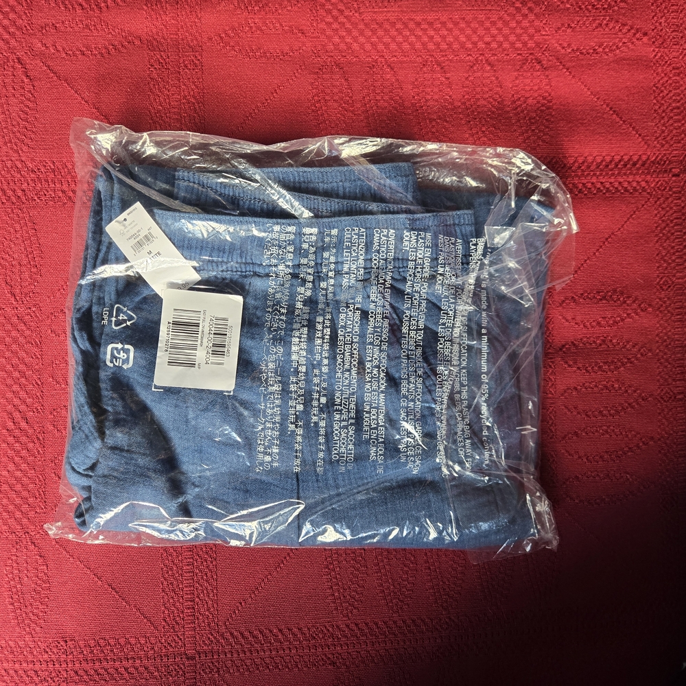 Gap Cotton Gauze Denim Easy Barrel Pants - MP - Picture 4 of 4